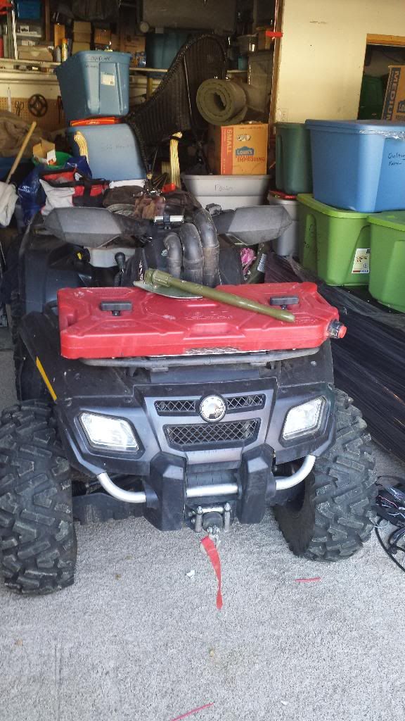 How to mount Audio Pipe on Rotopax? CanAm ATV Forum